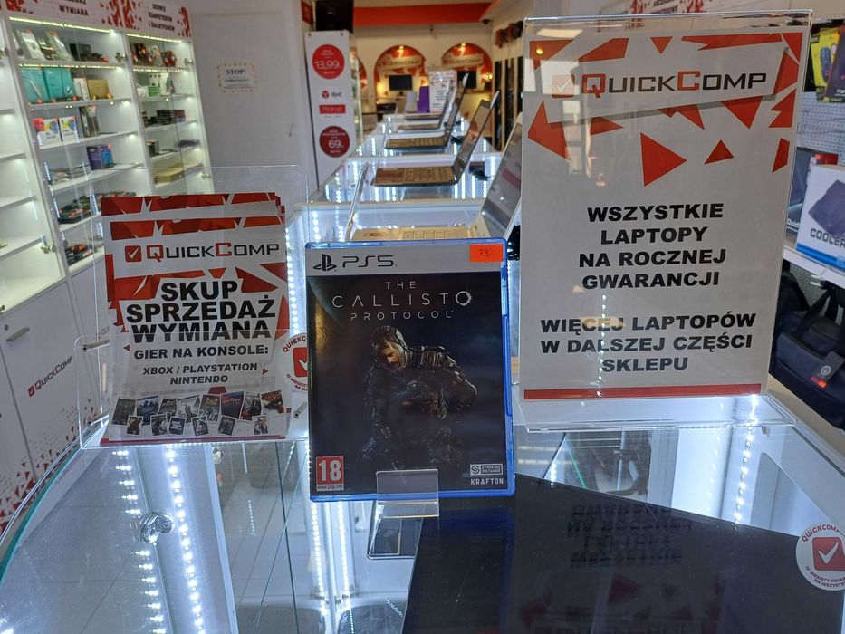 Gra PlayStation 5 / PS5 The Callisto Protocol Gwarancja 1 rok