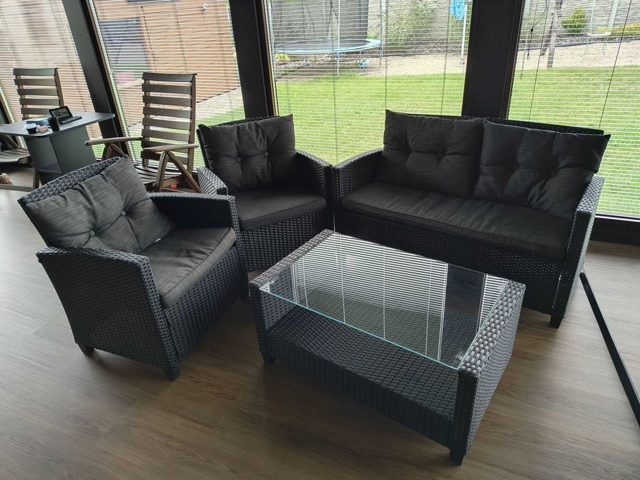 Zestaw meble ogrodowe technorattan