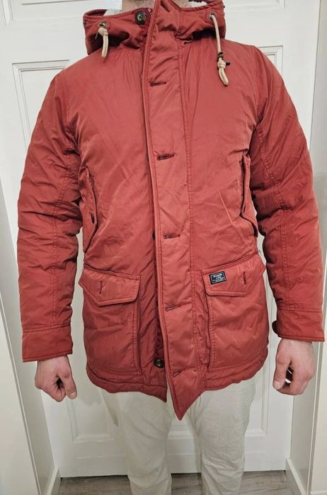 Kurtka zimowa ciepła marki abercrombie &  fitch rozmiar M