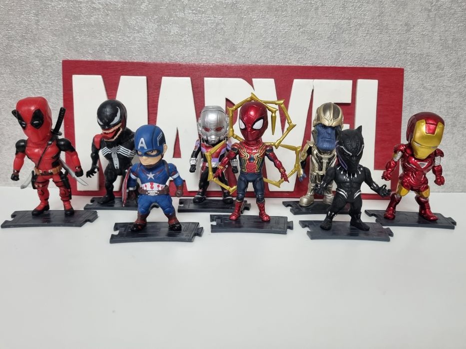 Новинка!Коллекційні фігурки Супергероїв Марвел:Дедпул,Веном та інші...