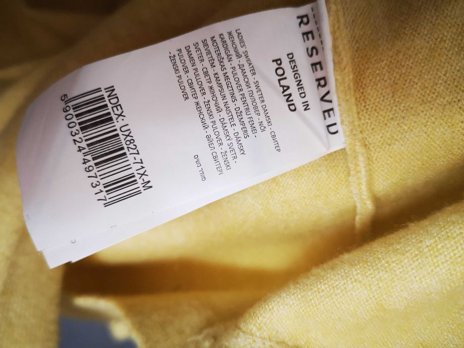 Reserved Nowy Modny Sweter Damski M-sprzedam!