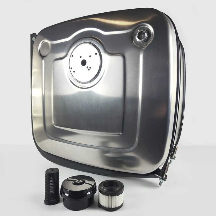 Гидравлика на самосвал MAN, Daf, Iveco КПП ZF, боковой алюминиевый бак