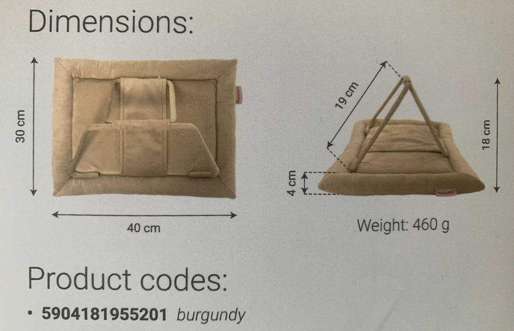 podstawka pod tablet/książkę