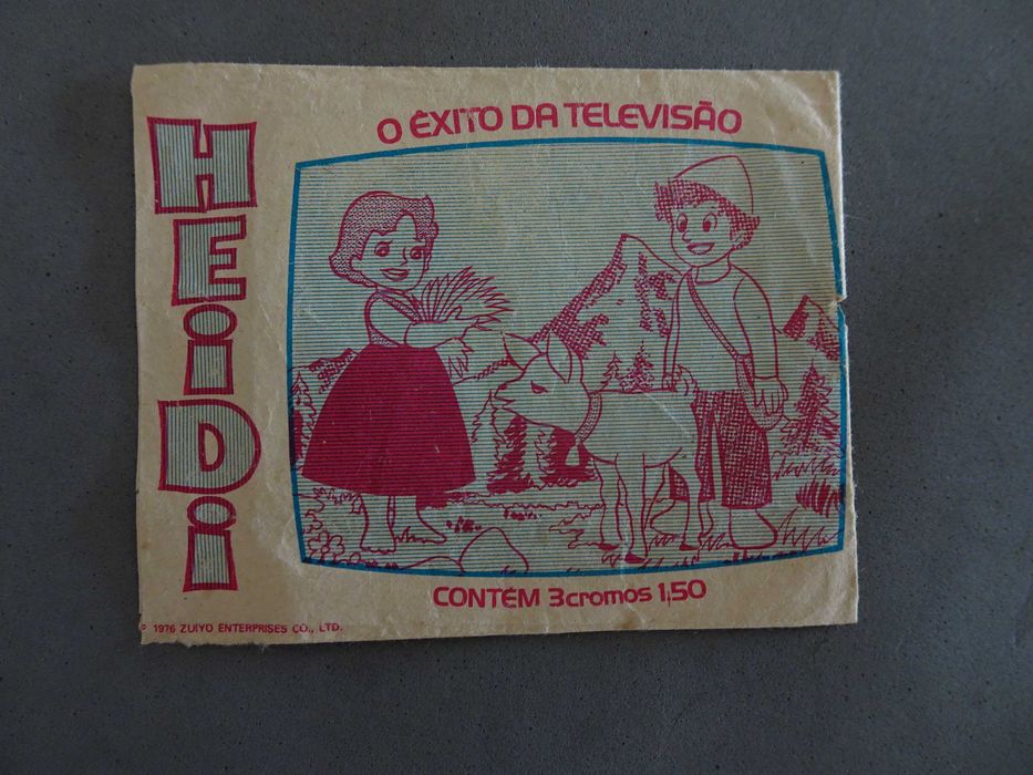 Carteira de cromos fechada Heidi - Disvenda (amarelo clara)