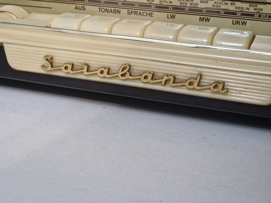 Rádio antigo reparado Graetz