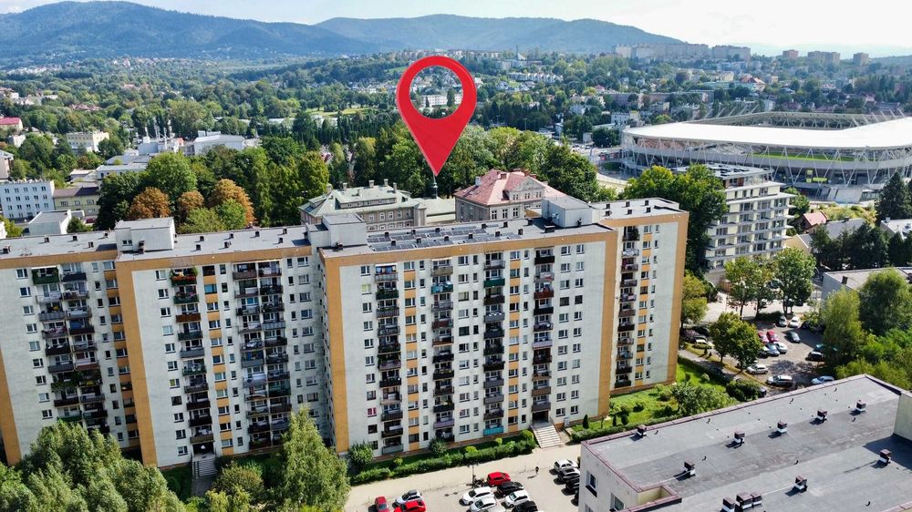 Sprzedam mieszkanie 2 pokoje CENTRUM Bielsko-Biała Śródmiejskie