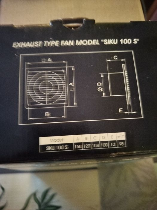 Wentylator elek SIKU NOWY.