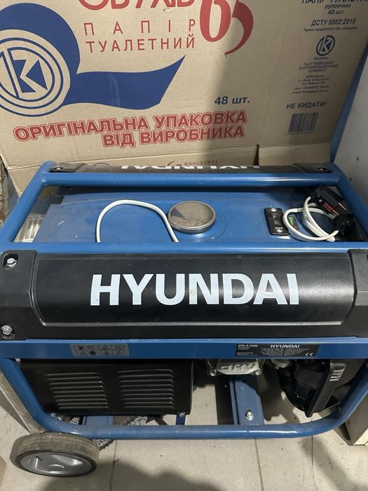 Генератор бензиновий 2 квт hyundai