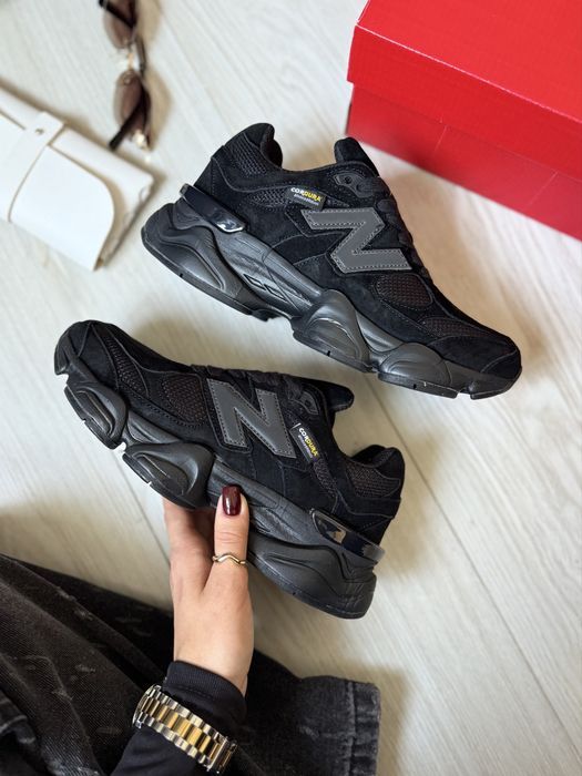 New Balance 9060 Black Cordura (Термо) утеплені кросівки унісекс 36-45