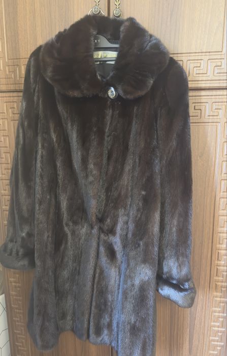 Продам норкову шубу SAGA MINK ROYAL (оригінал), розмір 14