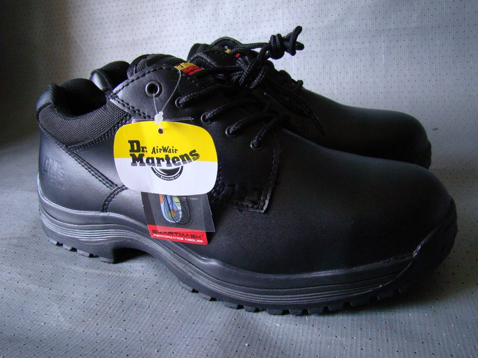 Туфли - полуботинки DR.MARTENS с металлическим подноском 44 - 45р. ( 30 см.)  steel