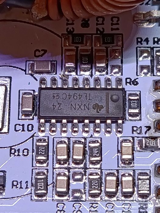 DC-DC Підвищуючий модуль BS01 XL6019 TL494 HW-449 СС/СV: 16 грн
