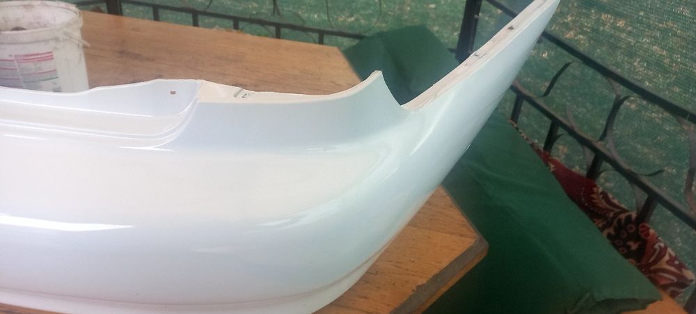 Бампер ланос,сенс.