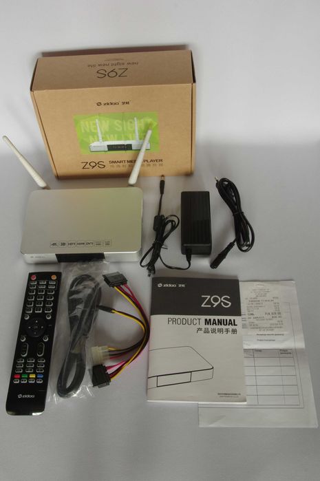 Sieciowy odtwarzacz multimedialny Zidoo Z9S 4K UHD