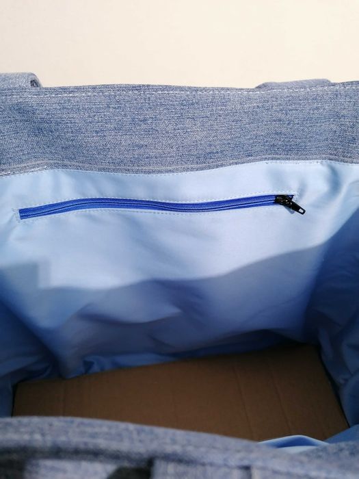 Niepowtarzalna torba z jeansu