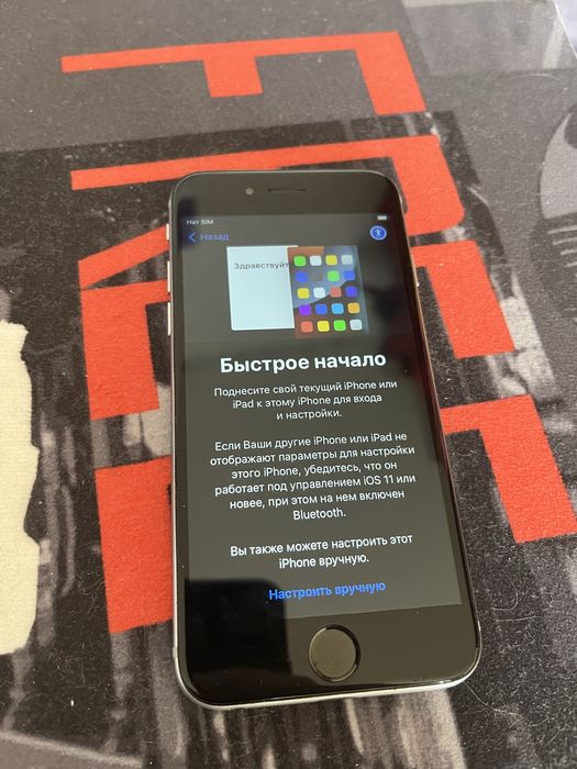 iPhone 6s 16gb Space Gray 5s