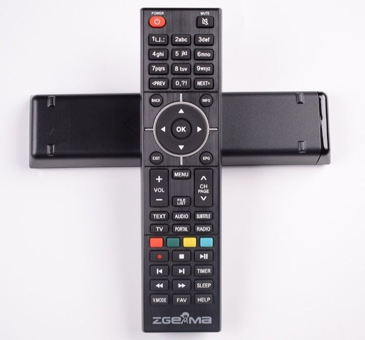 Pilot do tunera satelitarnego Zgemma