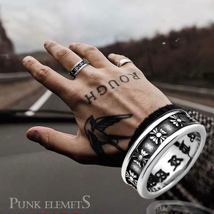 Кольца в стиле Chrome Hearts Хром Хартс