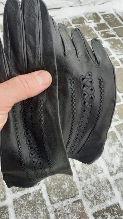 Перчатки женские кожанные без подкладки(Англия)На маленькую руку S.