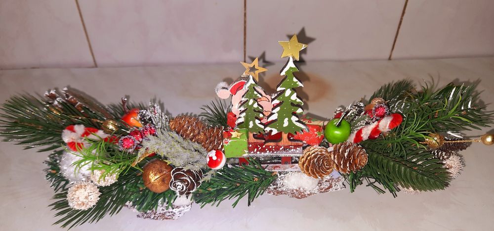 Новорічно-різдвяна композиція! Декор,прикраса