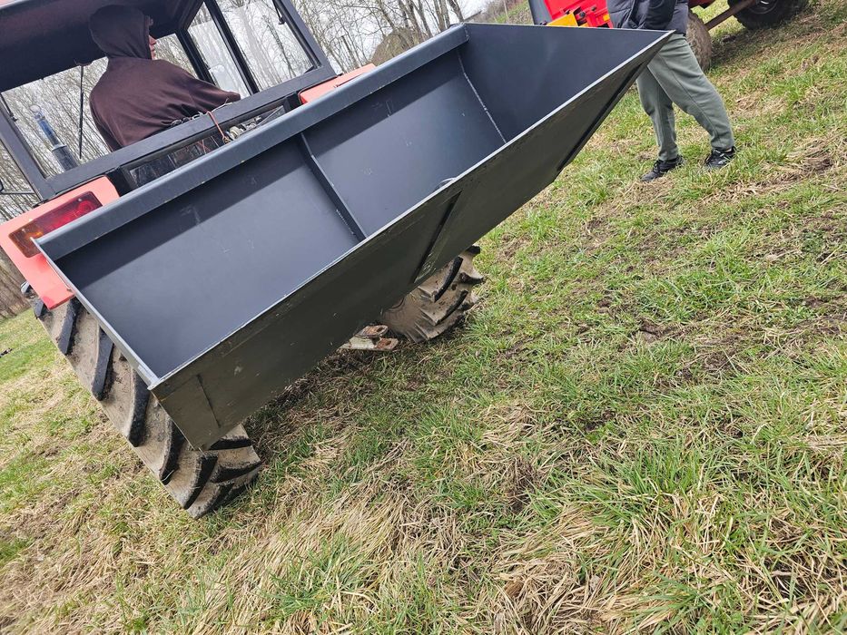 Łycha do ziemi szufla Łyżka hydrauliczna z Kiprem HYDRAULICZNYM na tył