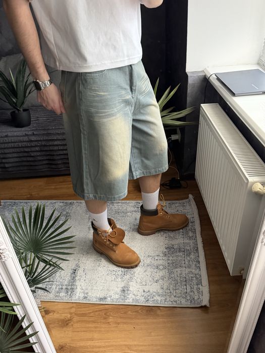 Baggy opium shorts Широкі джинсові шорти washed jaded sk8 реп