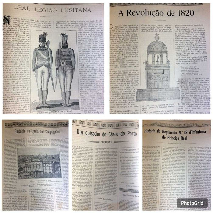 Um pouco da história do Porto. O TRIPEIRO. Ano completo de 1909