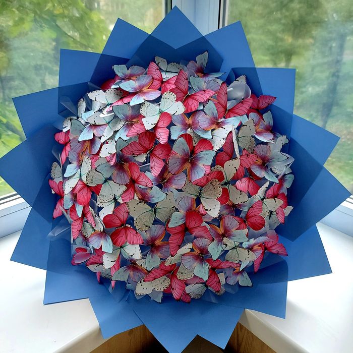 Букет с бабочек/букет з метеликів