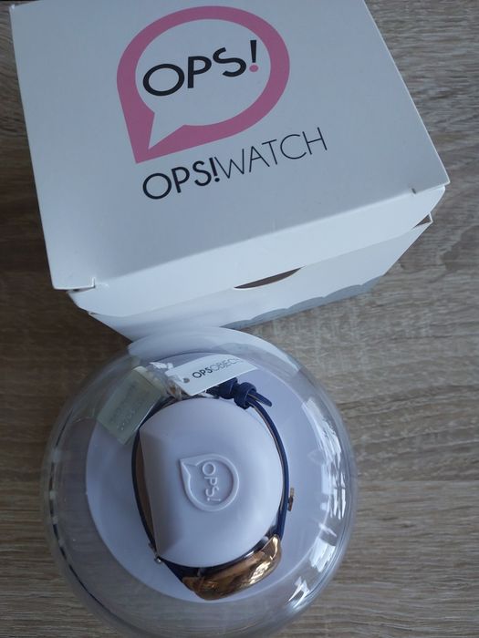 Nowy elegancki zegarek OPS Objects pudełko certyfikat
