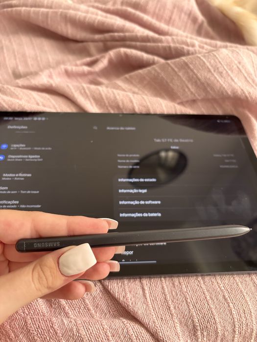 Samsung Galaxy Tab S7 FE 128 GB Preto + S Pen Origina