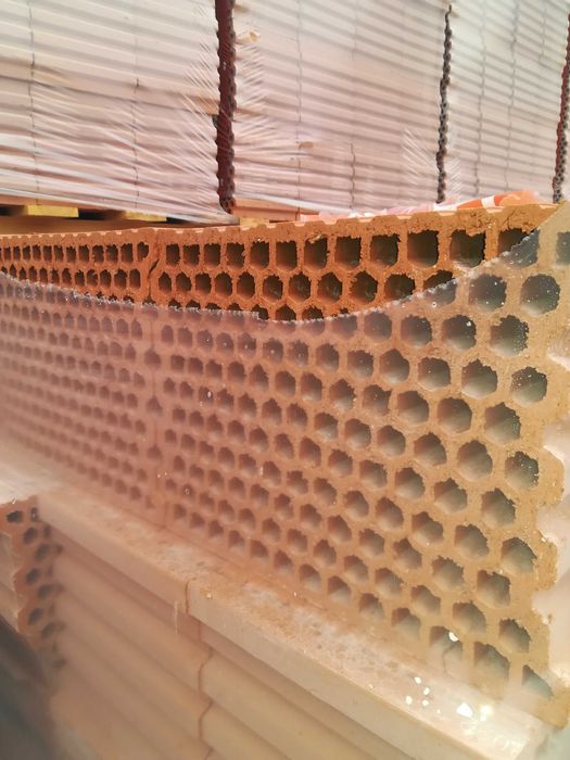 Pustak Ceramiczny na klej Termoton P+W25 "S" z dostawą typ Porotherm