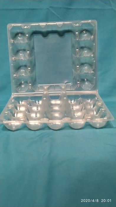 Лотки для перепелиних яєць квадратні. 100 штук