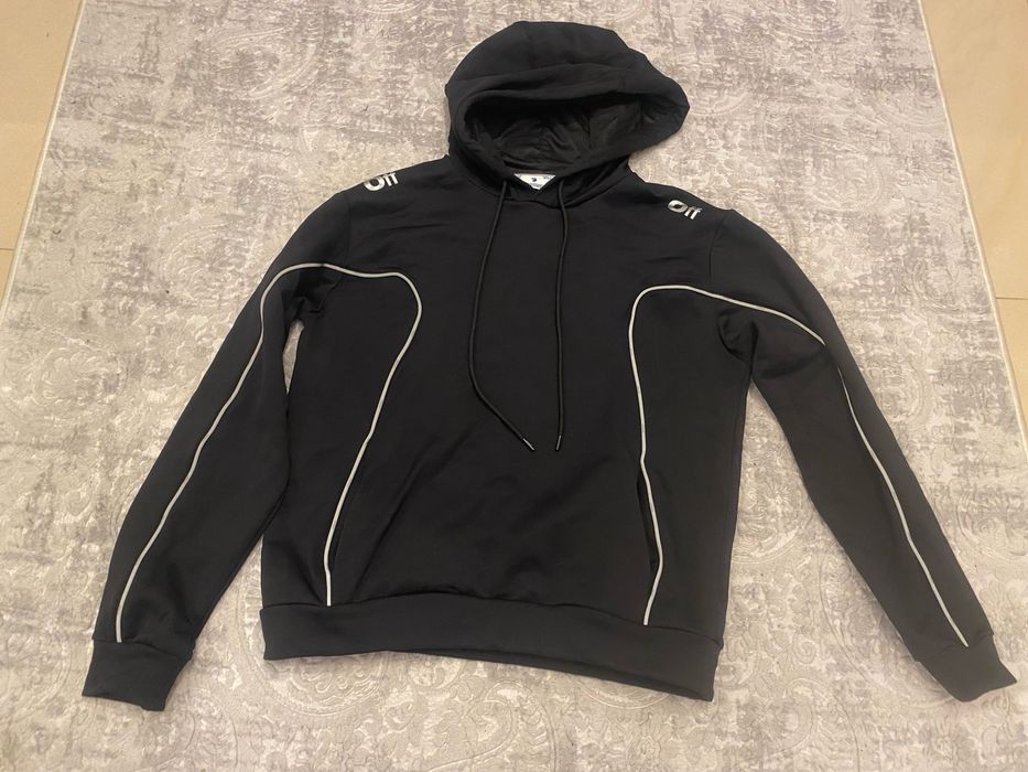 Nowa Bluza Off-White Sportswear Silver Arrows – Rozmiar M – Unikat