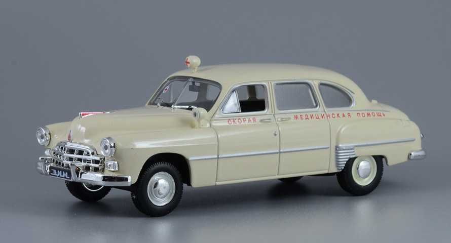 ЗИМ/ГАЗ-12Б АСМП - модель-игрушка от DeAgostini серия "Авто на службе"