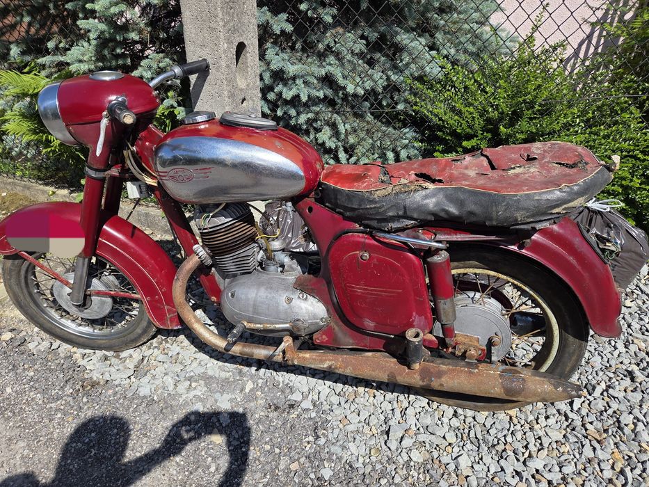 Jawa 250 typ 353 + drugi silnik