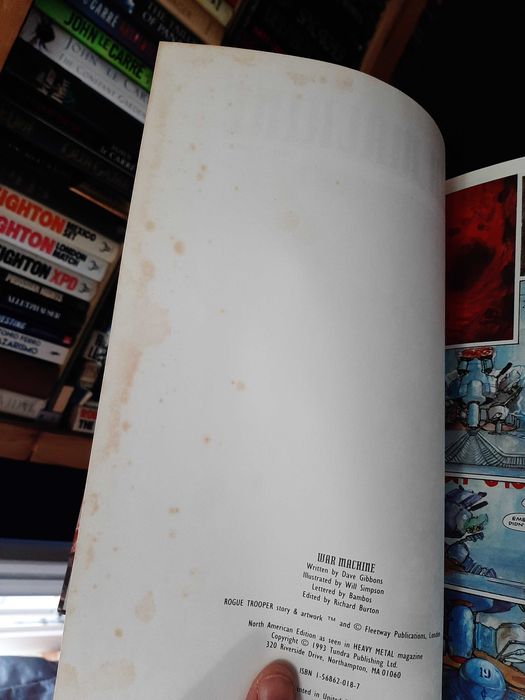 Dave Gibbons & Will Simpson – War Machine: Rogue Trooper