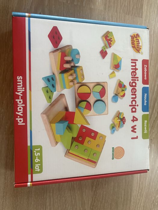 Klocki inteligencja 4 w 1 Smily-play