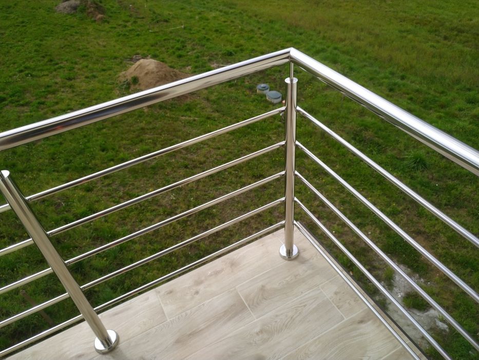 Balustrady nierdzewne balustrady balkonowe INOX