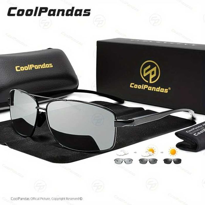 Поляризованные очки-хамелеоны Coolpandas