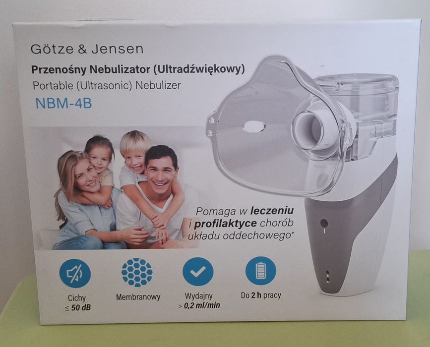 Götze & Jensen Nebulizator

Ultradźwiękowy Portable Ultrasonic -

NOWY