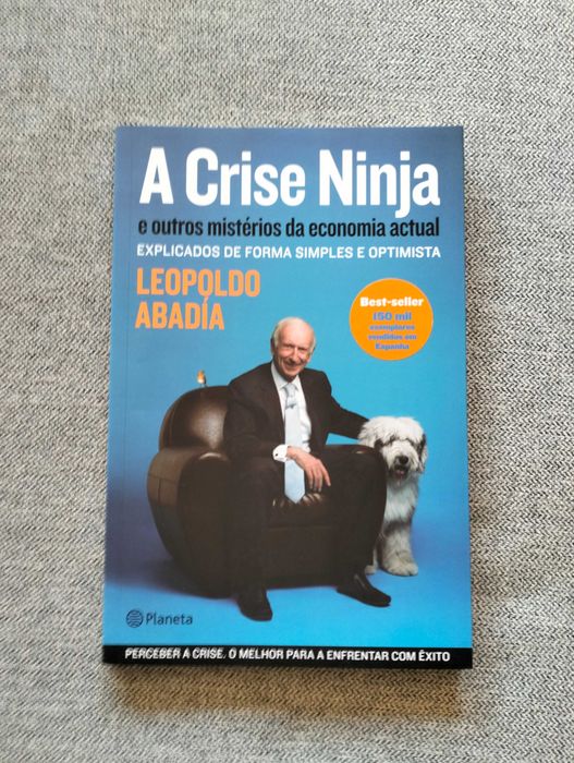Livro "A crise ninja" Leopoldo Abadía