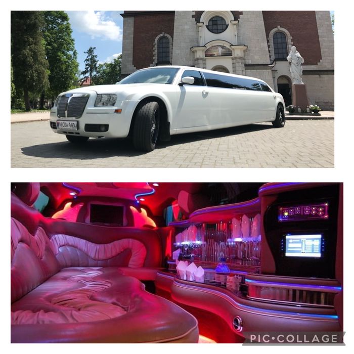 Limuzyna Chrysler 300C na ślub, panieński, Mustang,Mercedes/VIPLimo.pl