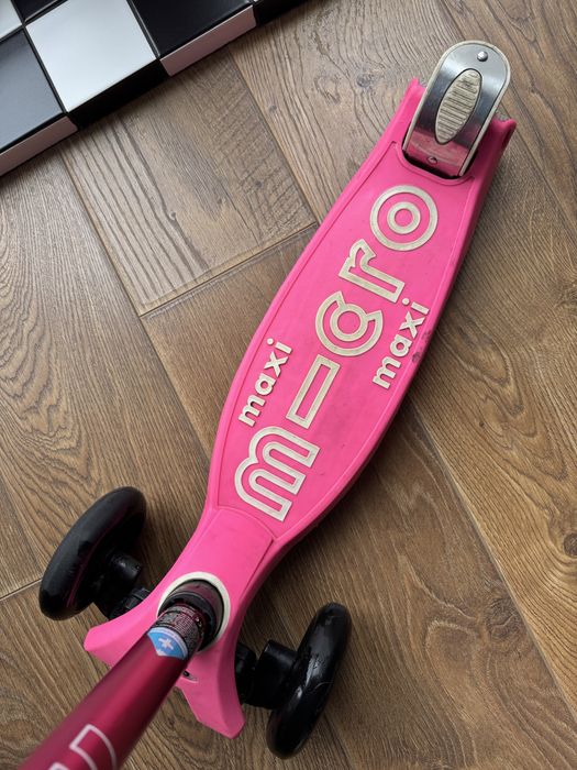 Самокат maxi micro рожевий