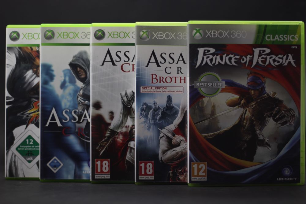 5 Jogos xBox 360
