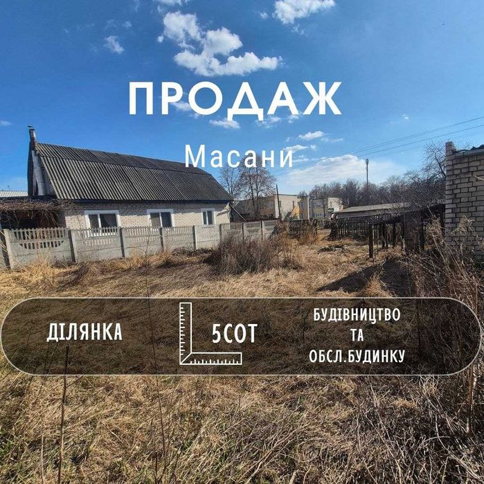 Земельна ділянка для будівництва житлового будинку Масани Ya