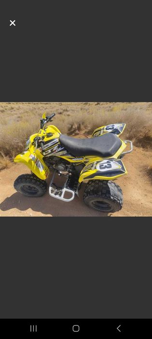 Moto quatro Suzuki