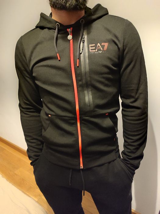 Czarna bluza męska Emporio Armani