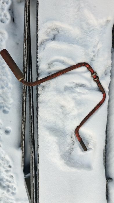 Ручка для бура бур ледобур для рыбалки зимней времён ссср