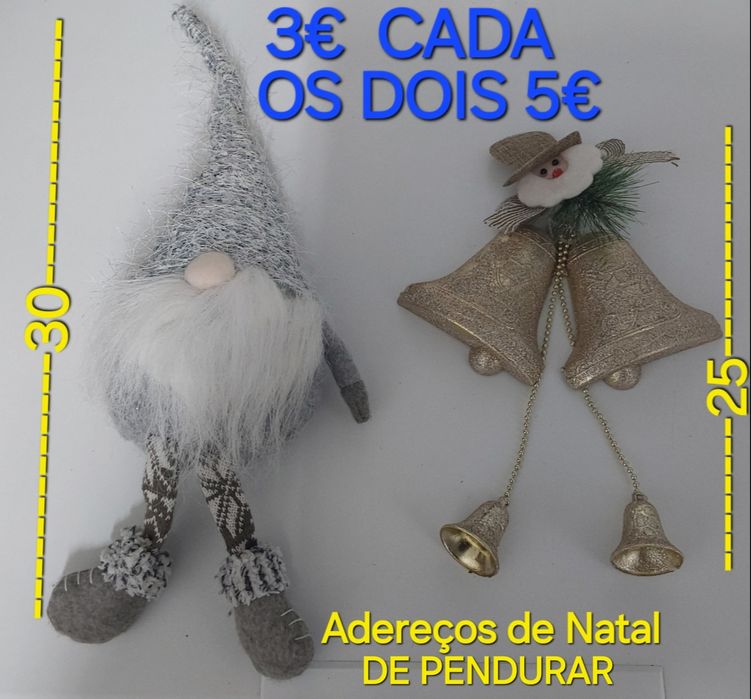 ADEREÇOS E ENFEITES DE NATAL.Casa,Quarto,Sala,Loja.64564143905921121