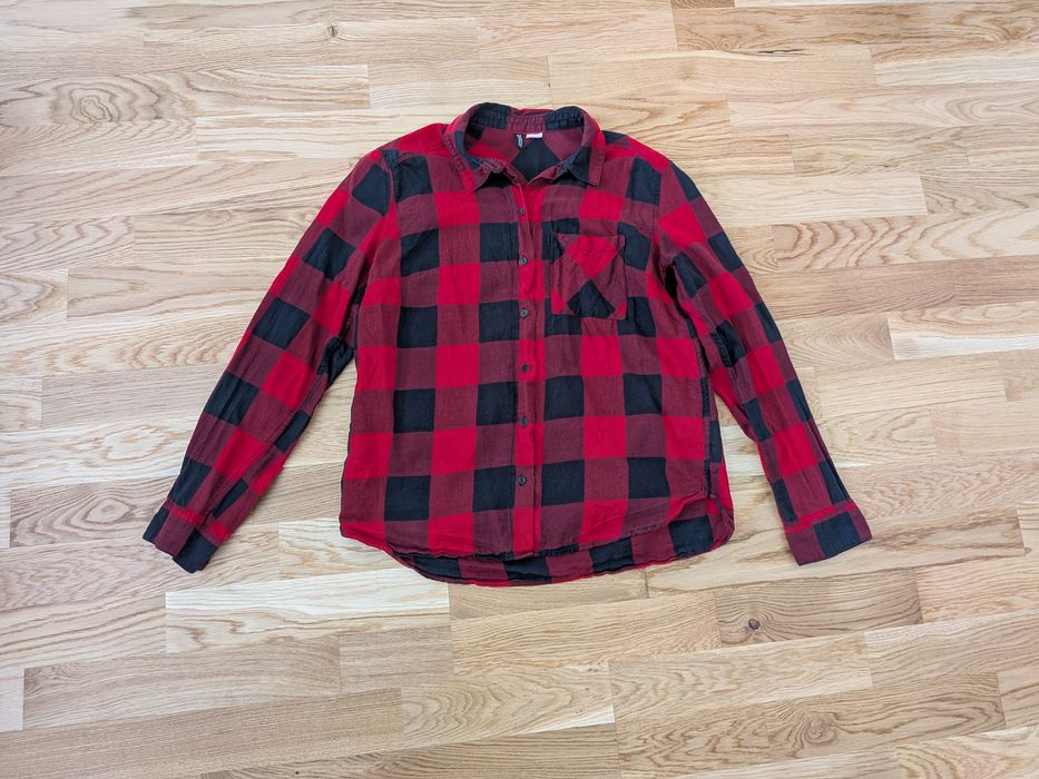 Koszula w kratę H & M  r. 36